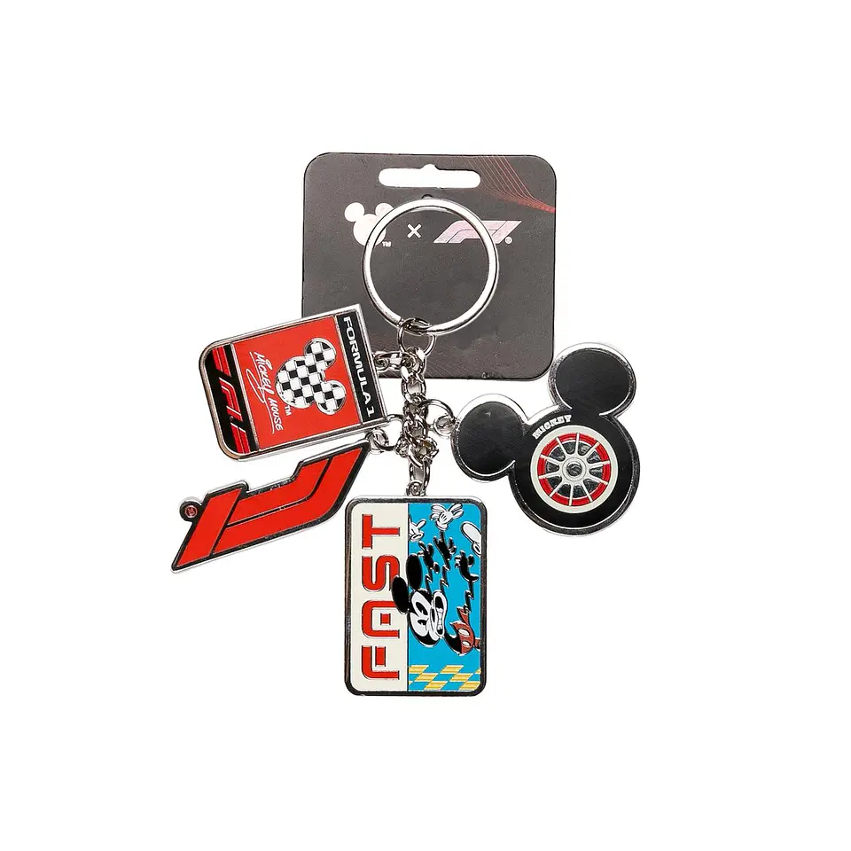 Llavero Disney x Formula 1 Charm 1