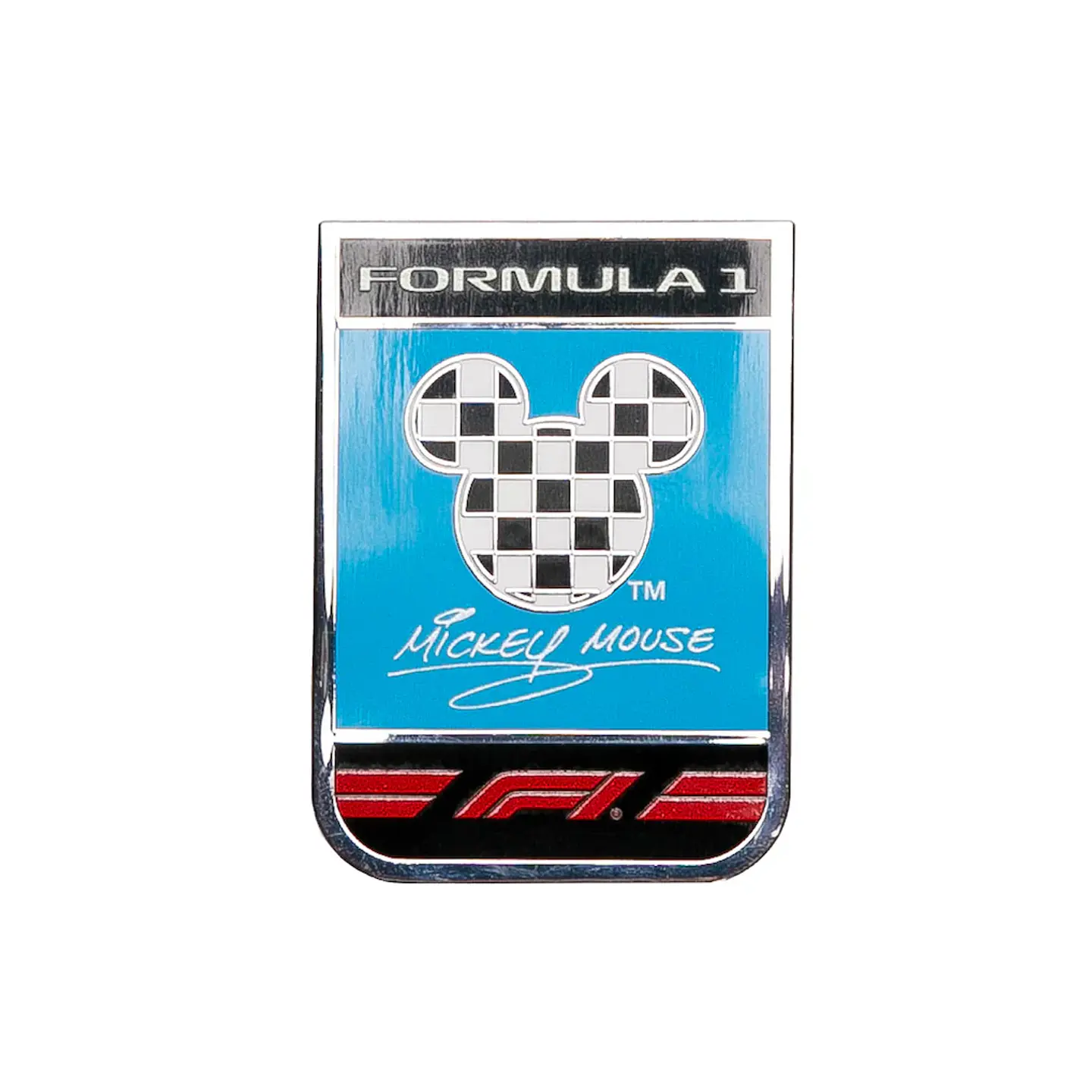 Pin Disney x Formula 1 Checker Crest 2
