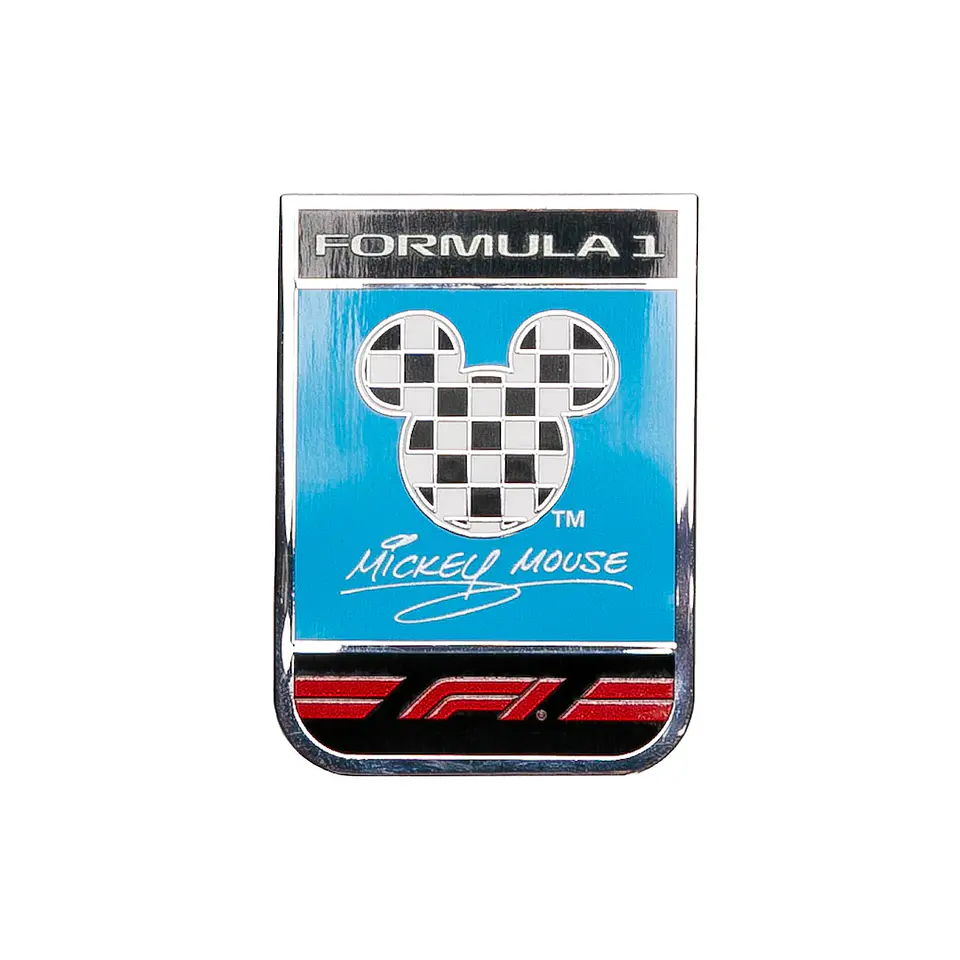 Pin Disney x Formula 1 Checker Crest 2