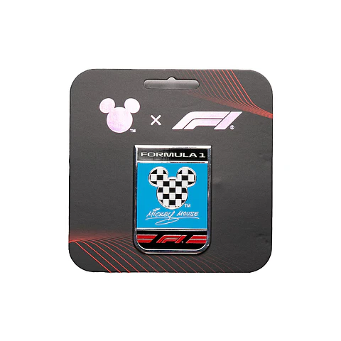 Pin Disney x Formula 1 Checker Crest
