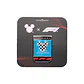 Pin Disney x Formula 1 Checker Crest - Miniatura 1