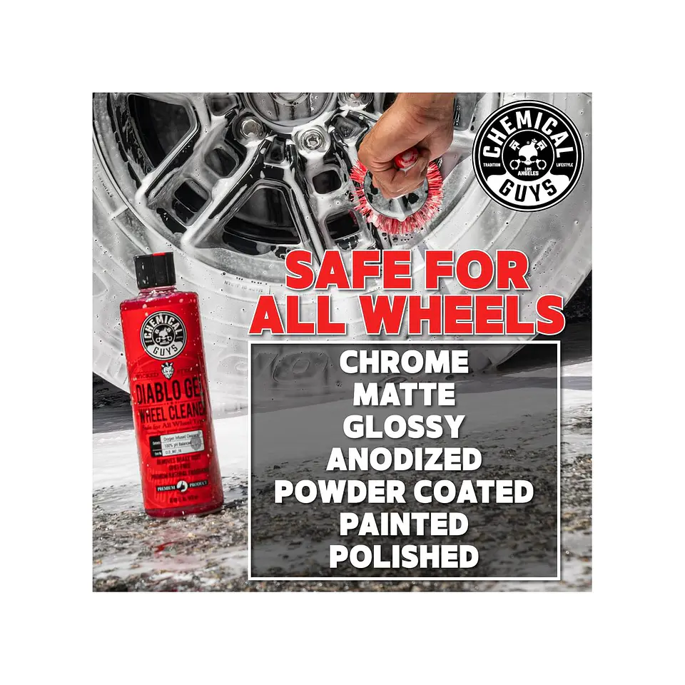 Chemical Guys Diablo Oxygen Infused Foam Wheel & Rim Cleaner 5