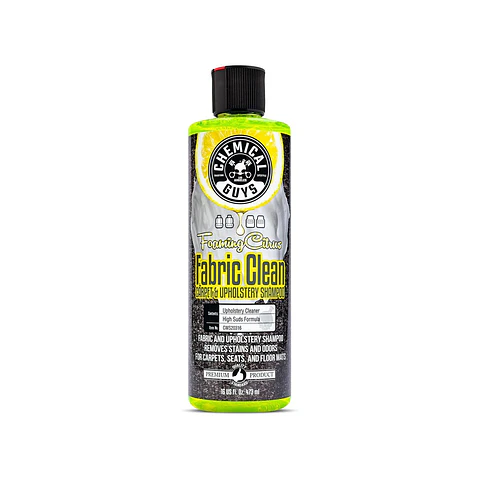 Chemical Guys Foaming Citrus Fabric Clean Carpet & Upholstery Shampoo