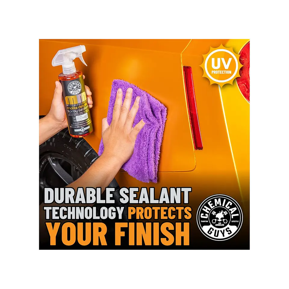 Chemical Guys Meticulous Matte Detailer Spray & Sealant for Crisp Satin & Matte Finishes 4