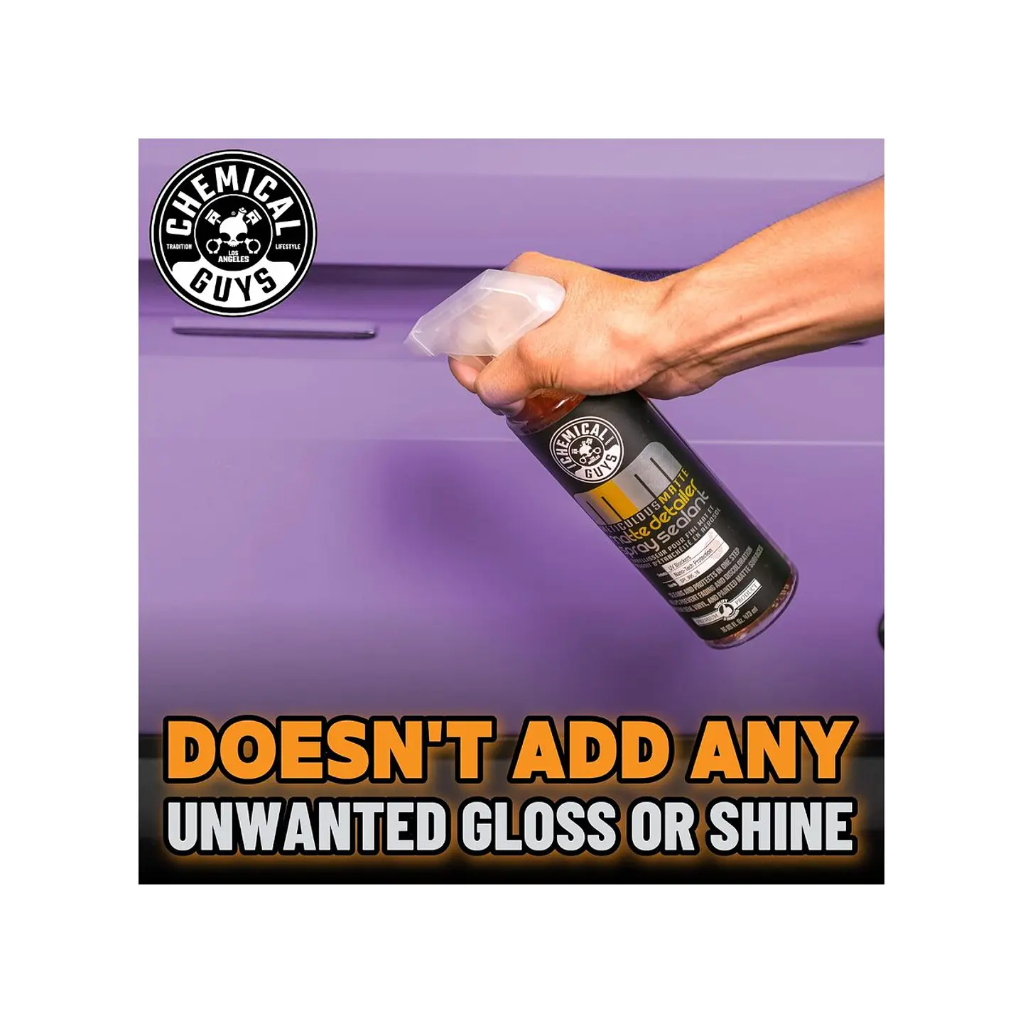 Chemical Guys Meticulous Matte Detailer Spray & Sealant for Crisp Satin & Matte Finishes 9