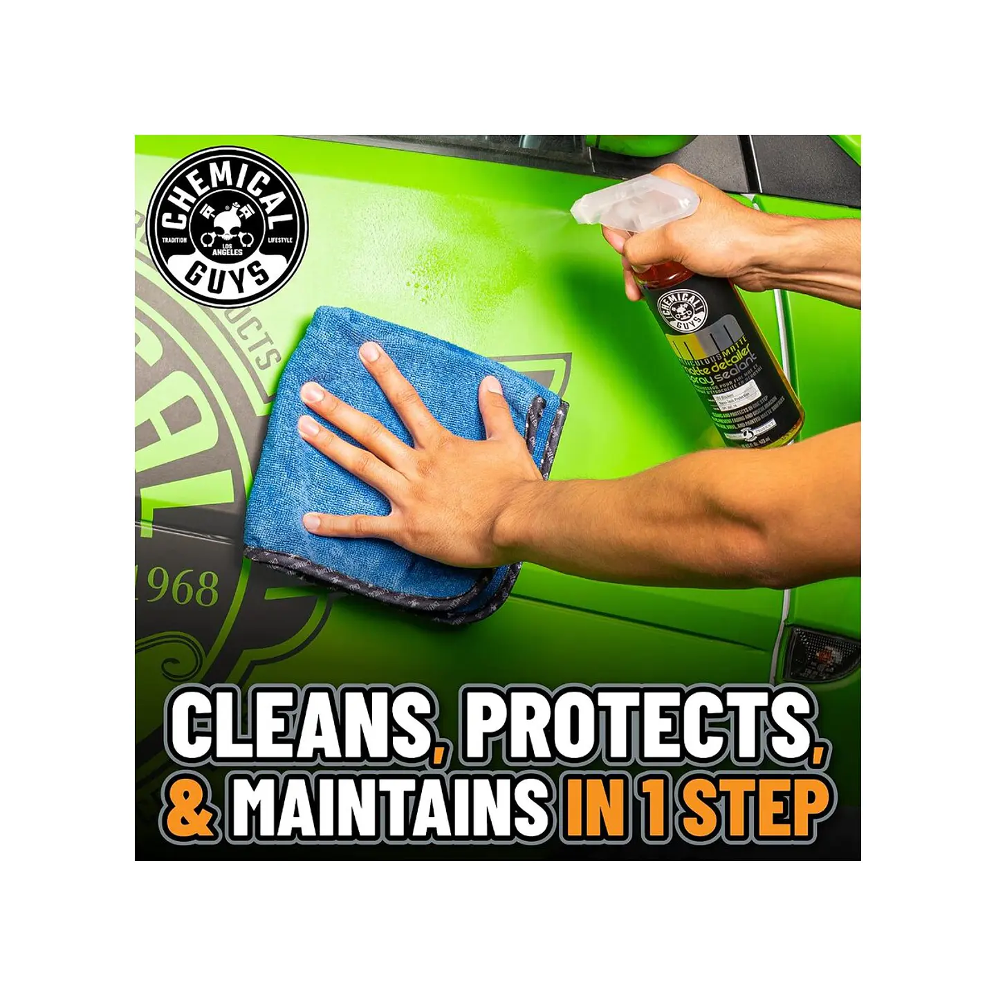 Chemical Guys Meticulous Matte Detailer Spray & Sealant for Crisp Satin & Matte Finishes 10