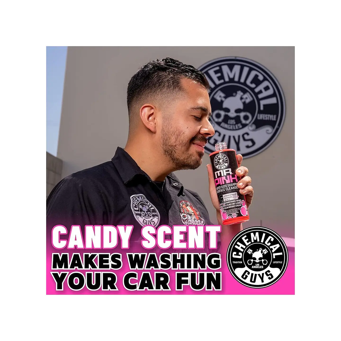 Chemical Guys Mr. Pink Super Suds Superior Surface Cleanser Car Wash Shampoo 4
