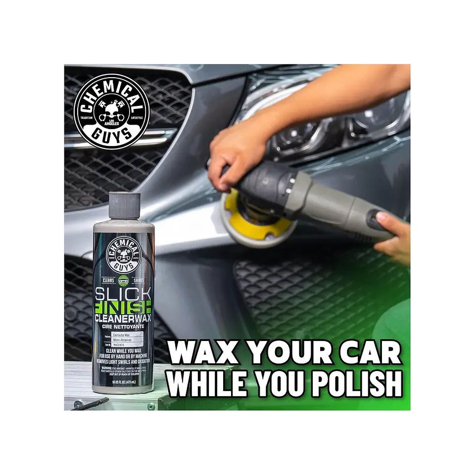 Chemical Guys Slick Finish Cleaner Wax 4