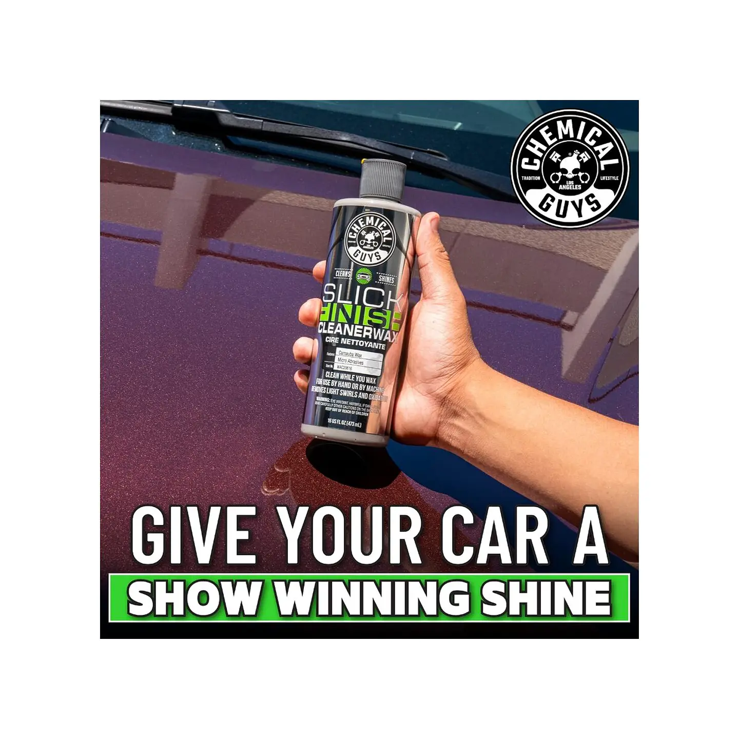Chemical Guys Slick Finish Cleaner Wax 11