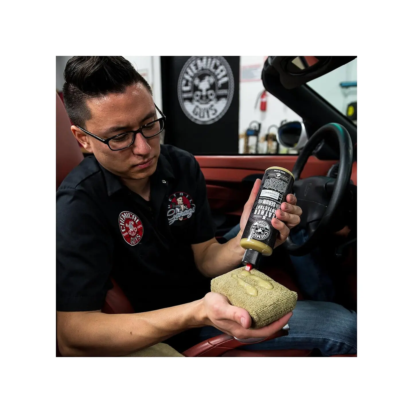 Chemical Guys Leather Serum Protectant 4