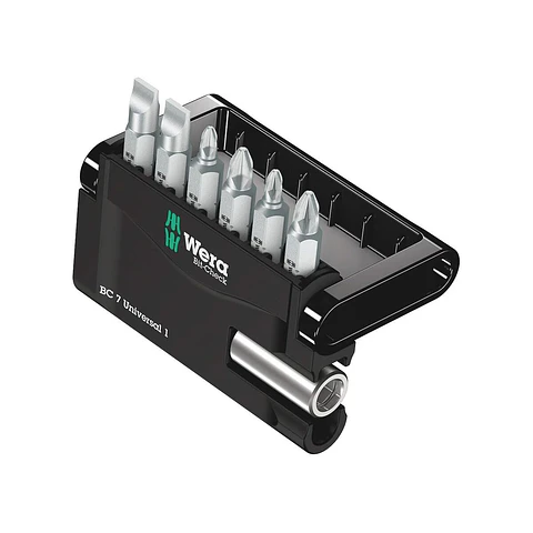 Wera Bit-Check 7 Universal 1 Juego de Puntas, 7 Piezas