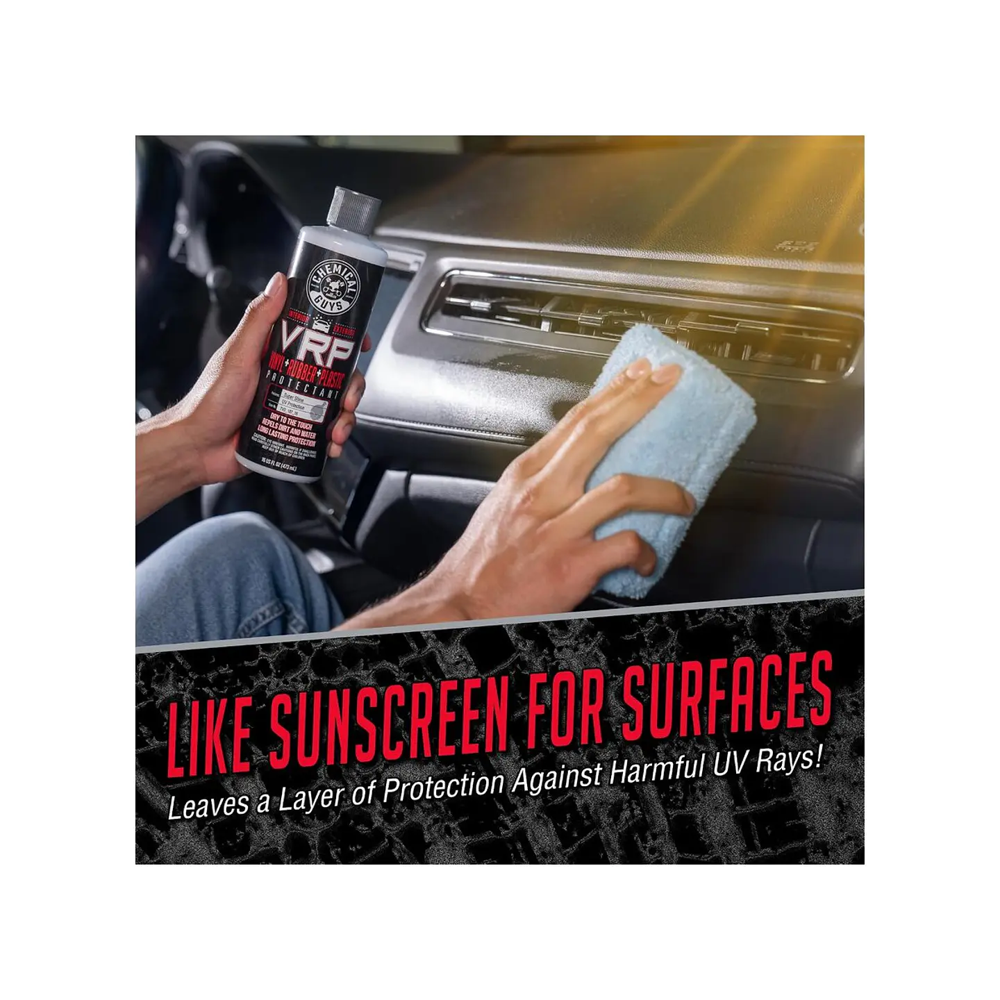 Chemical Guys VRP Vinyl, Rubber, Plastic Protectant 6