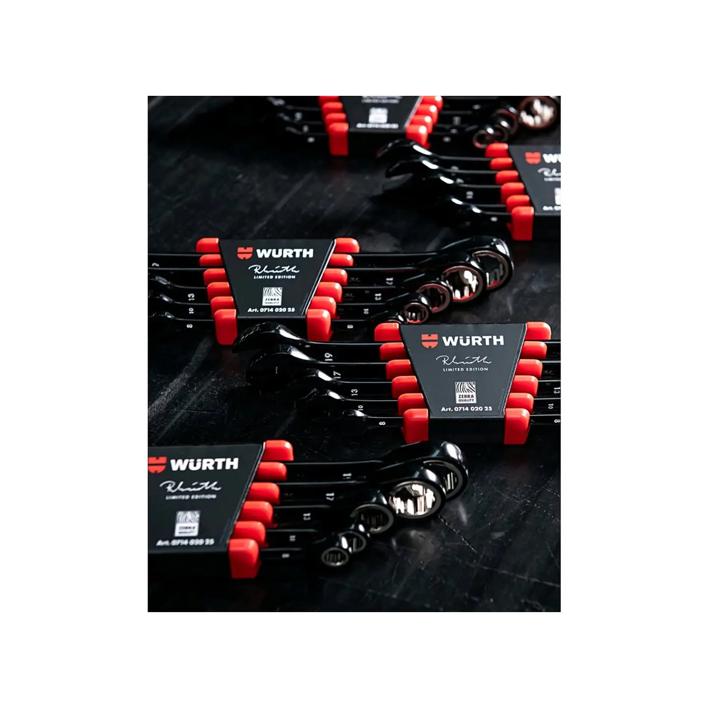 Würth Kit de Llaves Combinadas Ratchet Edición RW 5 Piezas 2