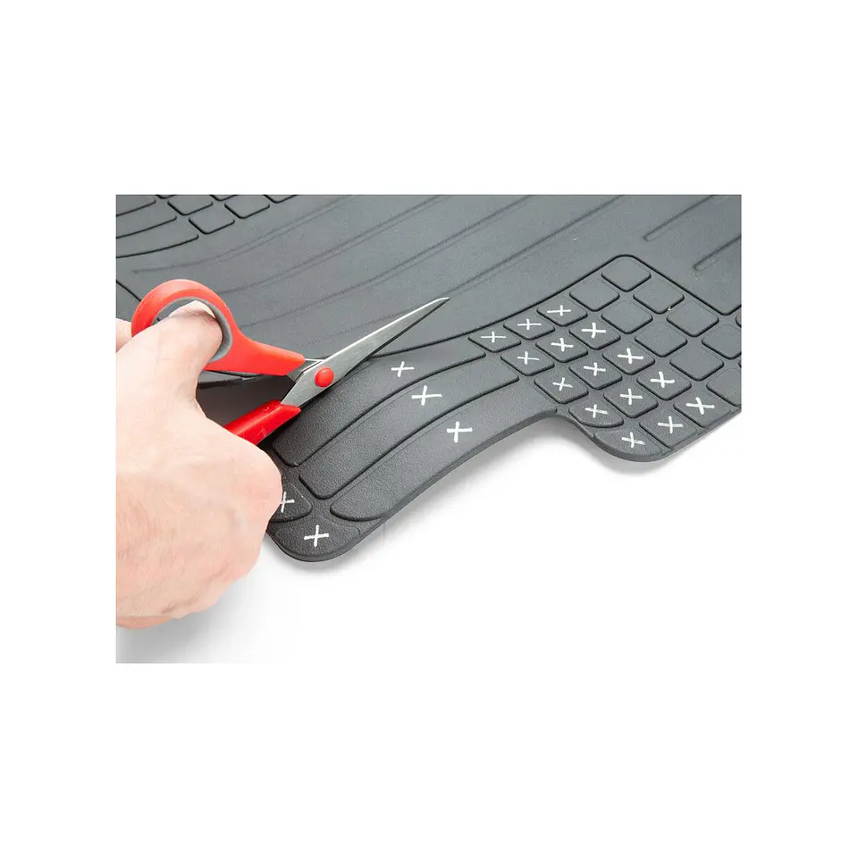 Pisos Universales WeatherTech Trimora Ajustables | 1.ª y 2.ª Fila | Juego de 4 5