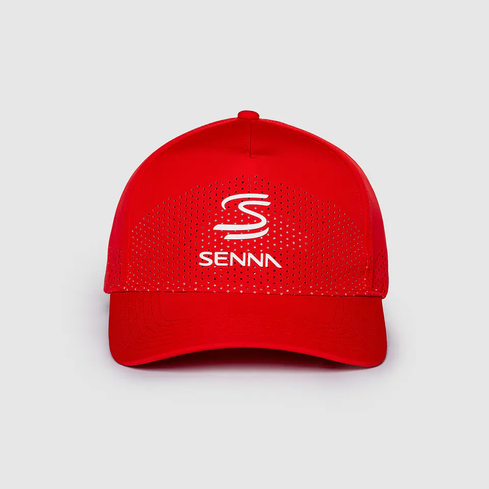 Gorra Senna Leisure Roja 2