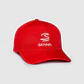 Gorra Senna Leisure Roja - Miniatura 1