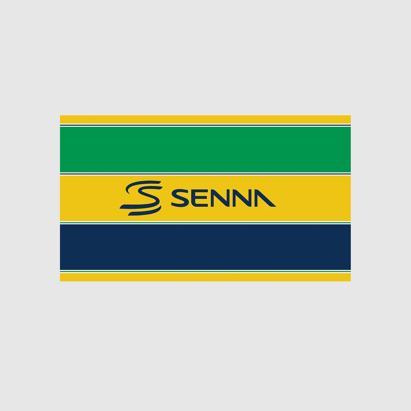Bandera Senna 1
