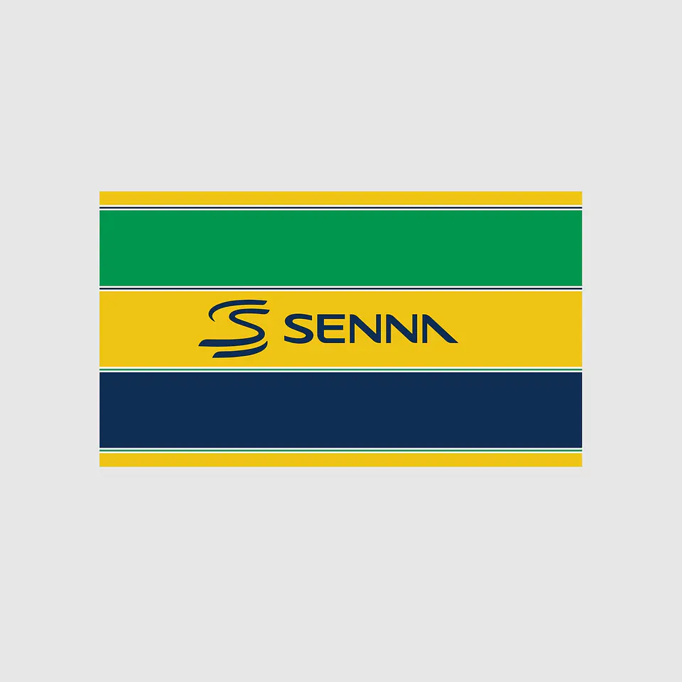 Bandera Senna 1