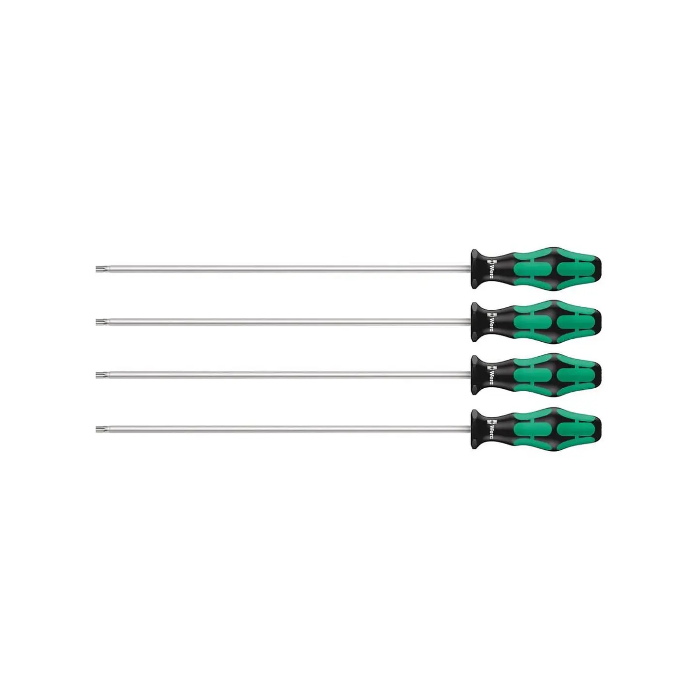 Wera 367/4 TORX® HF Juego de Destornilladores Kraftform Plus, 4 Piezas 1