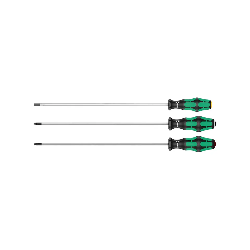 Wera 335/350/355/3 Juego de Destornilladores Kraftform Plus, 3 Piezas 1