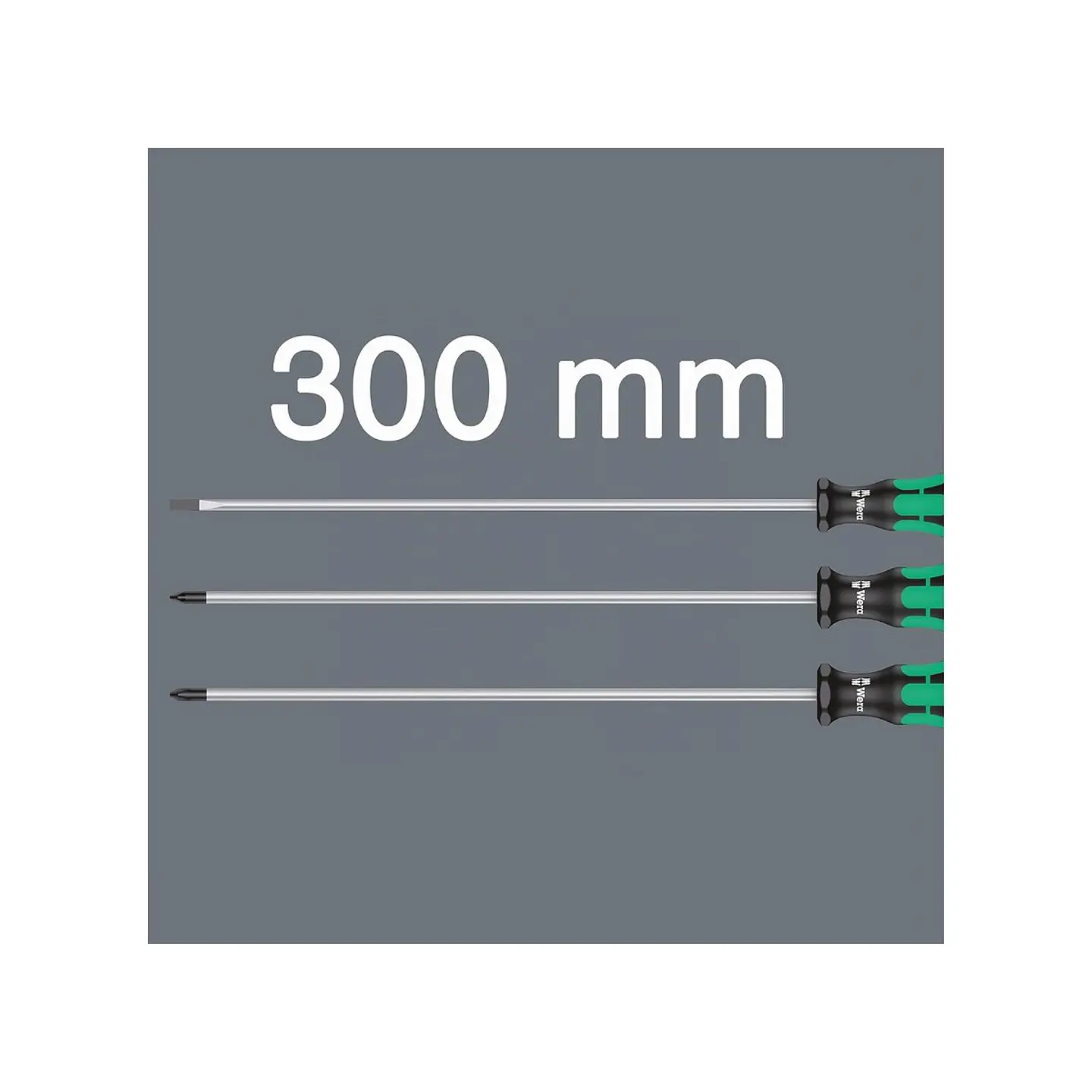Wera 335/350/355/3 Juego de Destornilladores Kraftform Plus, 3 Piezas 2