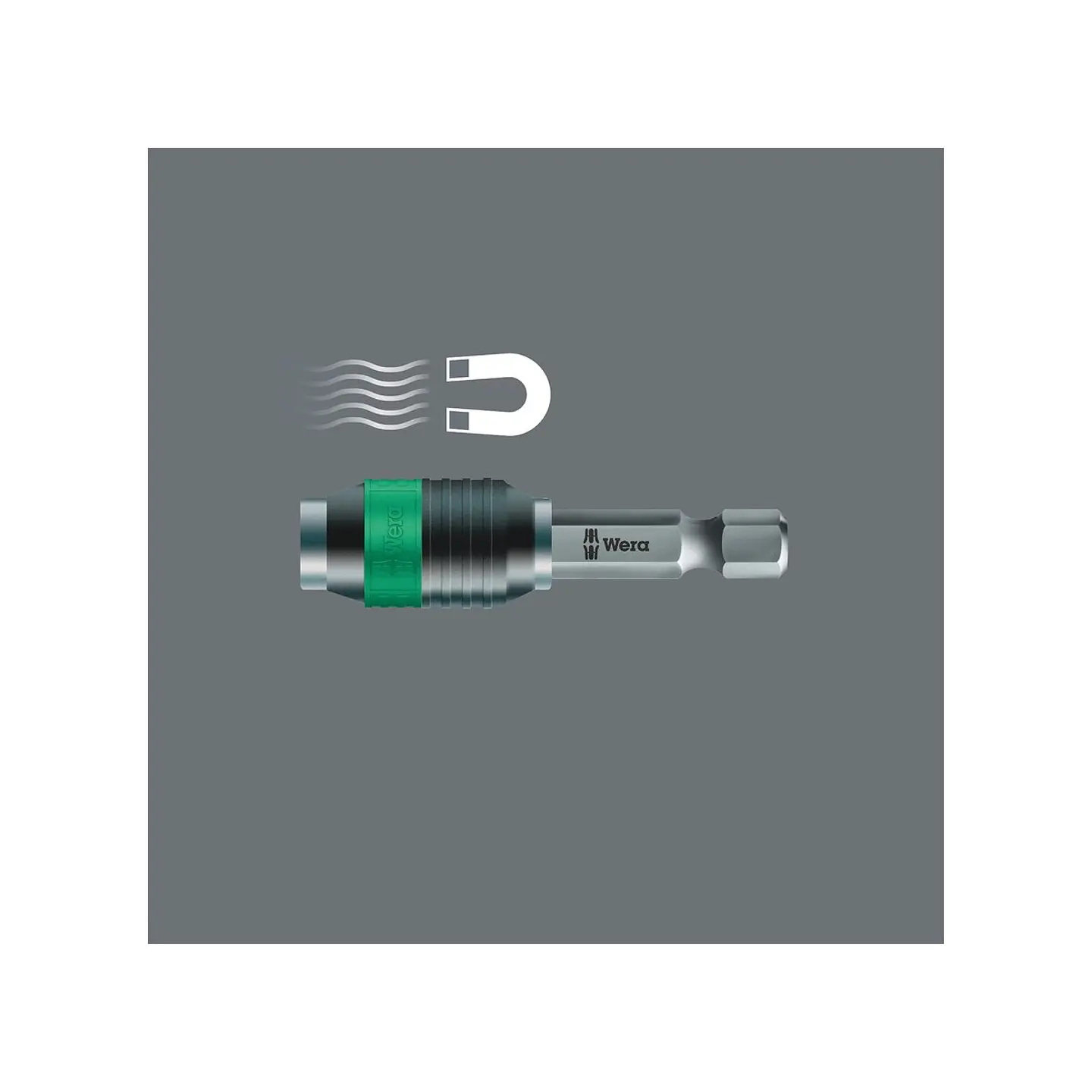 Wera 889/4/1 K Porta-puntas Universal Rapidaptor, 1/4