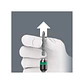 Wera 889/4/1 K Porta-puntas Universal Rapidaptor, 1/4