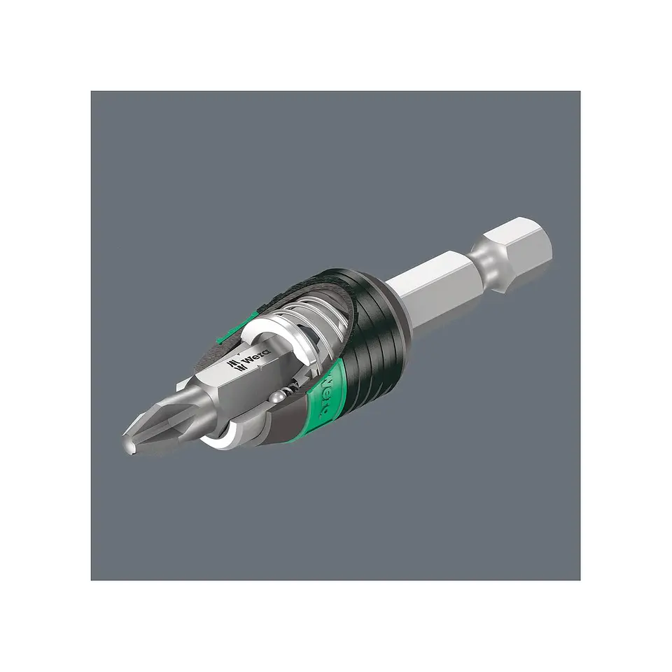 Wera 889/4/1 K Porta-puntas Universal Rapidaptor, 1/4
