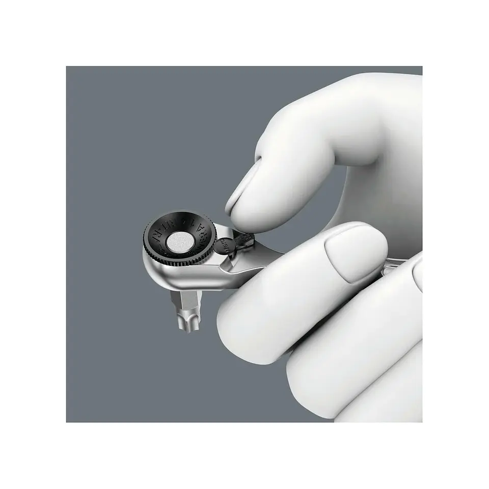 Wera 8001 A Zyklop Mini 1 Ratchet de Puntas de 1/4