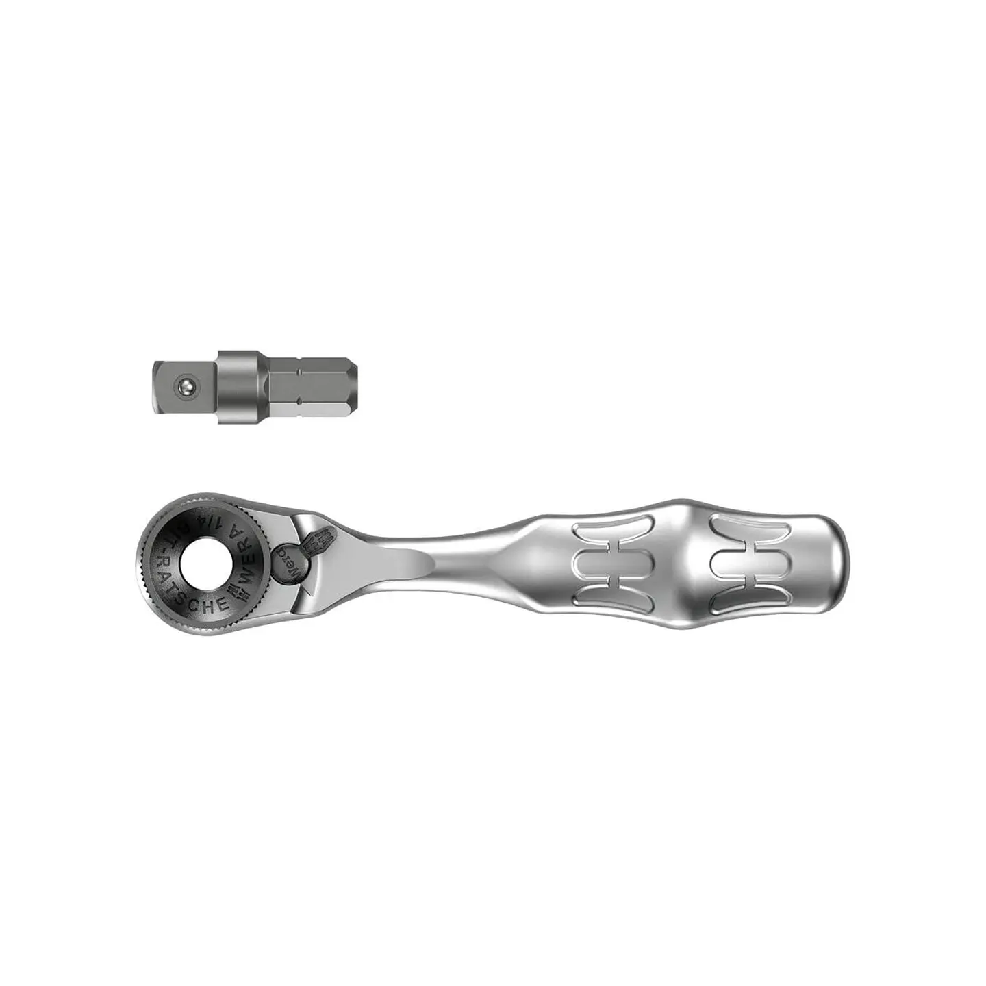 Wera 8001 A Zyklop Mini 1 Ratchet de Puntas de 1/4