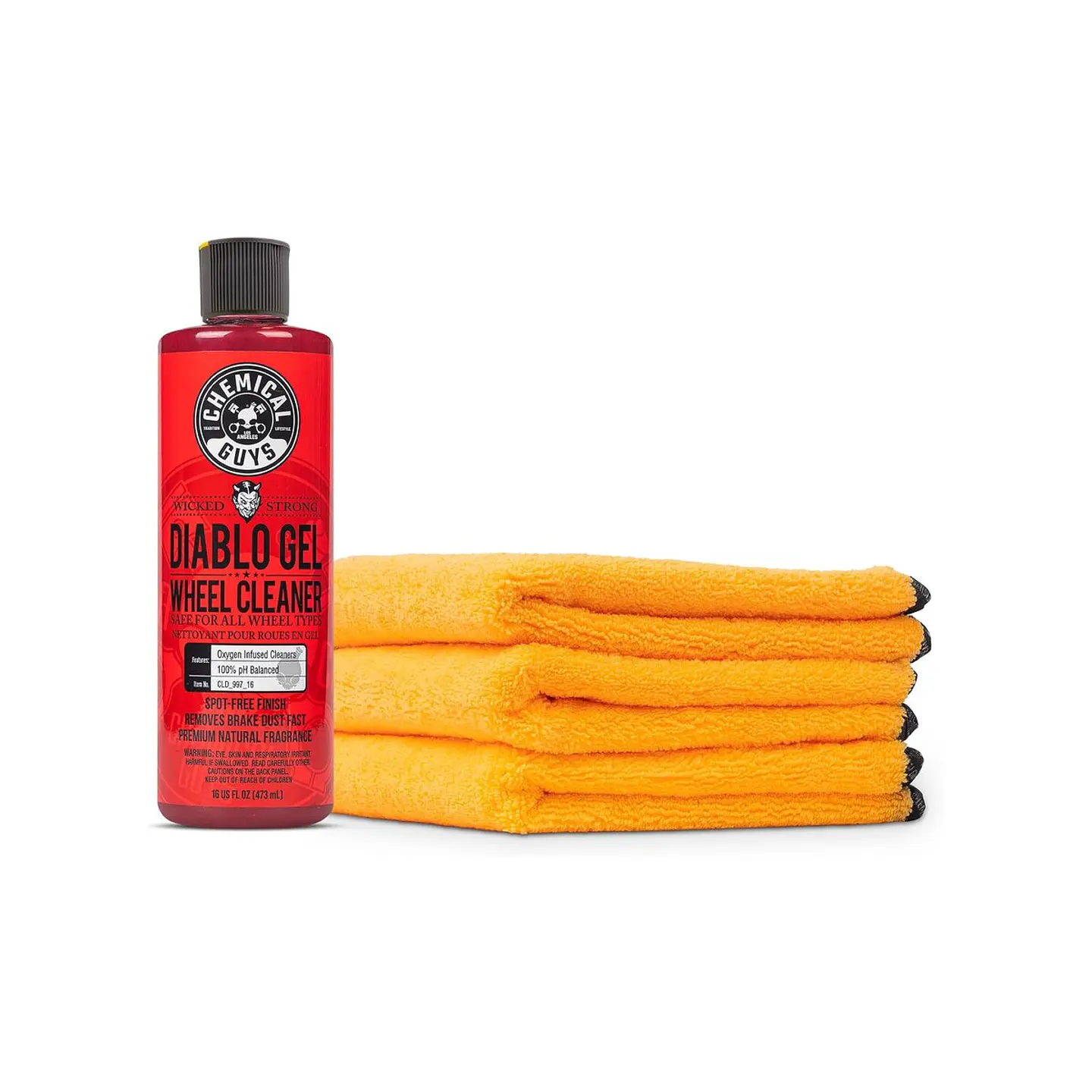 Chemical Guys Diablo Gel & Microfiber Wheel Cleaning Kit 1