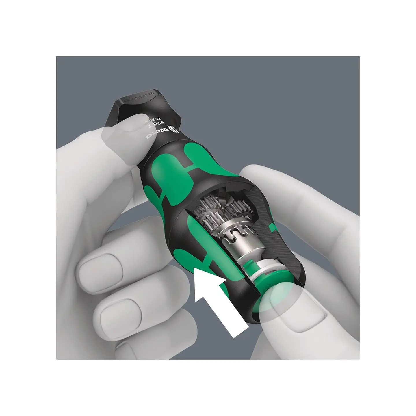 Wera 826 T Kraftform Turbo con Rapidaptor 3