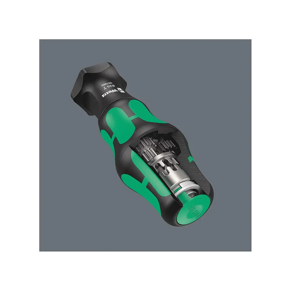 Wera 826 T Kraftform Turbo con Rapidaptor 4