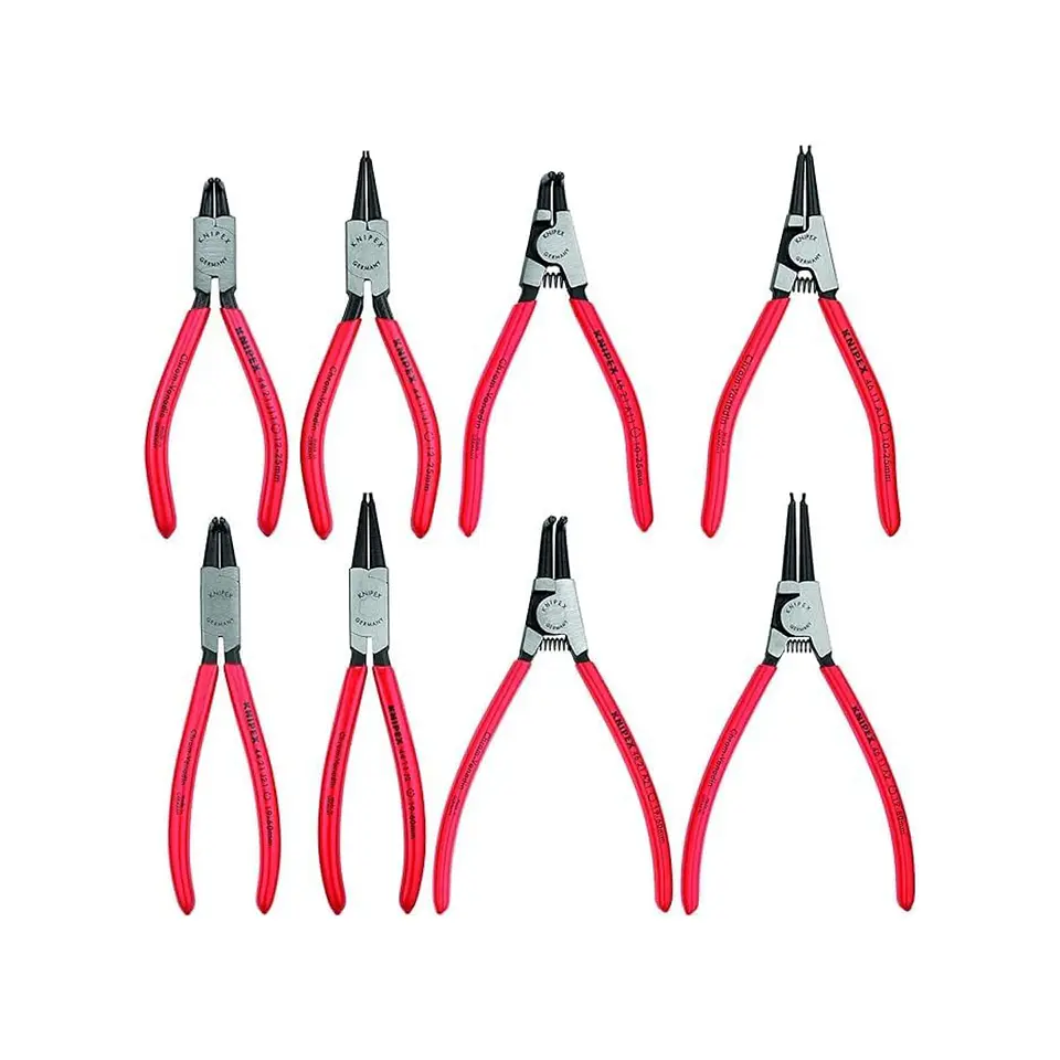 Knipex 00 20 04 V01 Juego de Alicates para Anillos de Retención 8 Piezas 3
