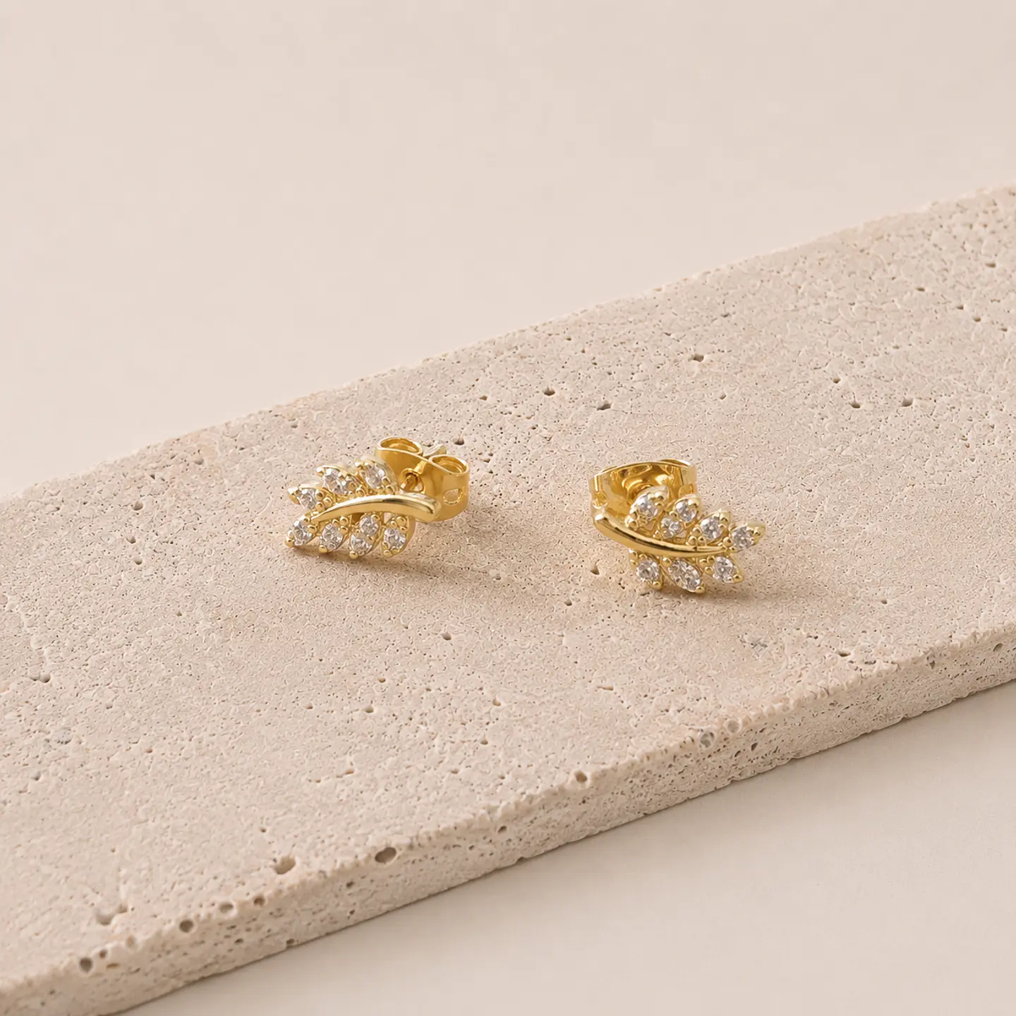 Aros Hojas con circones 1