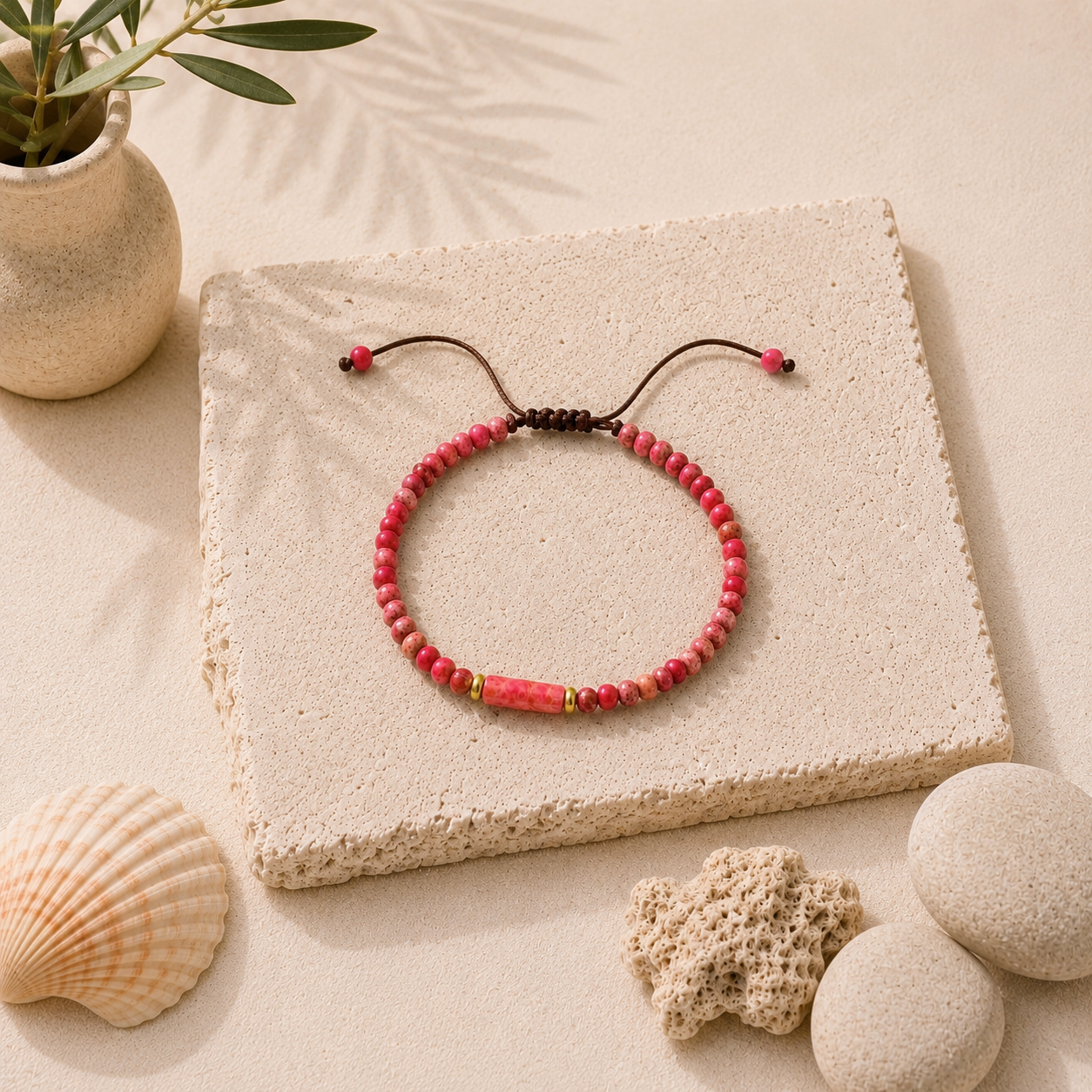 Pulsera Coralina