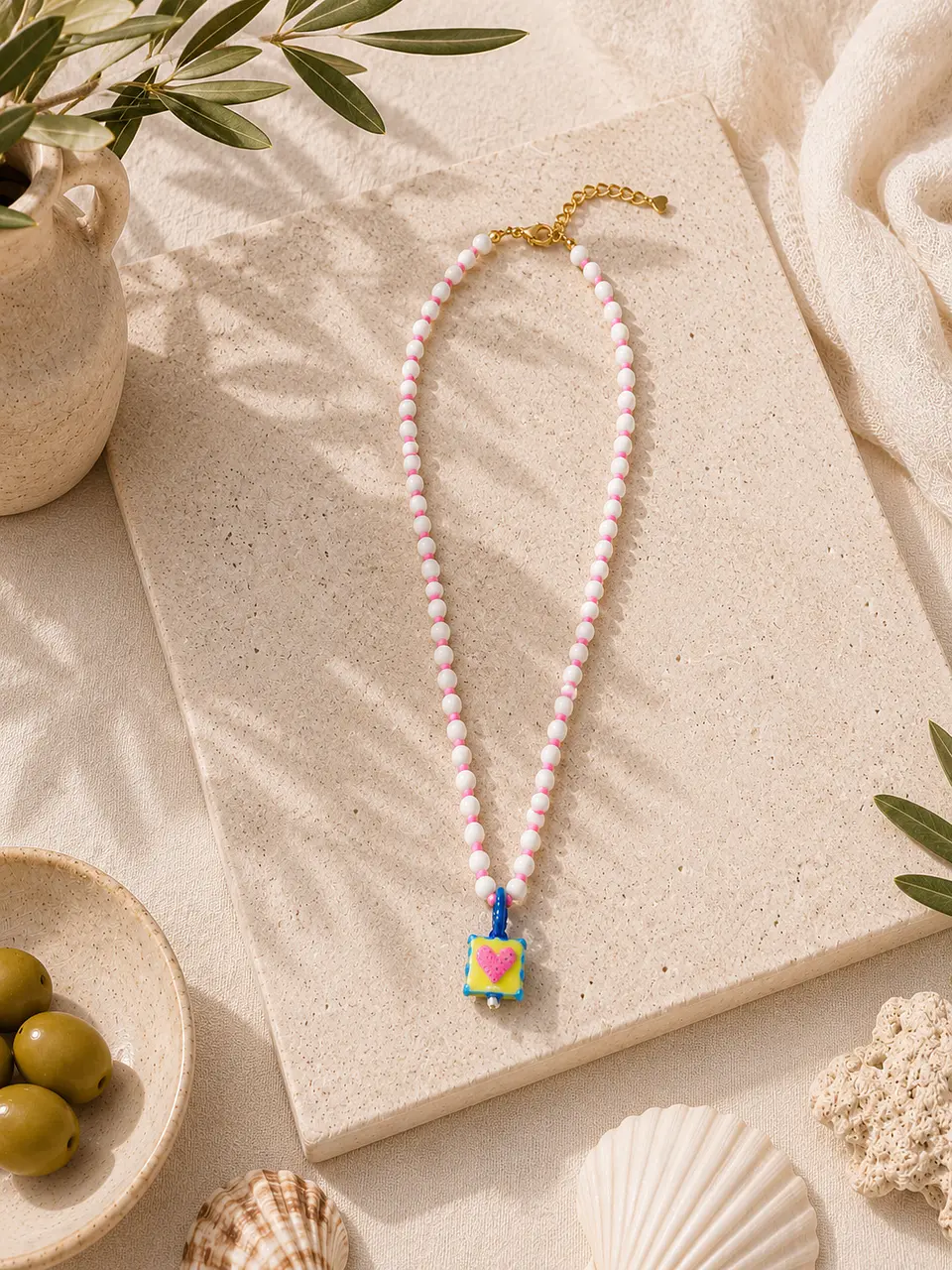 Collar Cuore Pop Felice 1