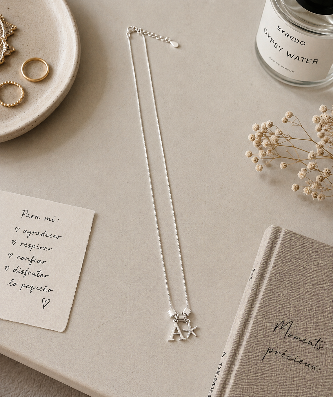 Collar Iniziali A
