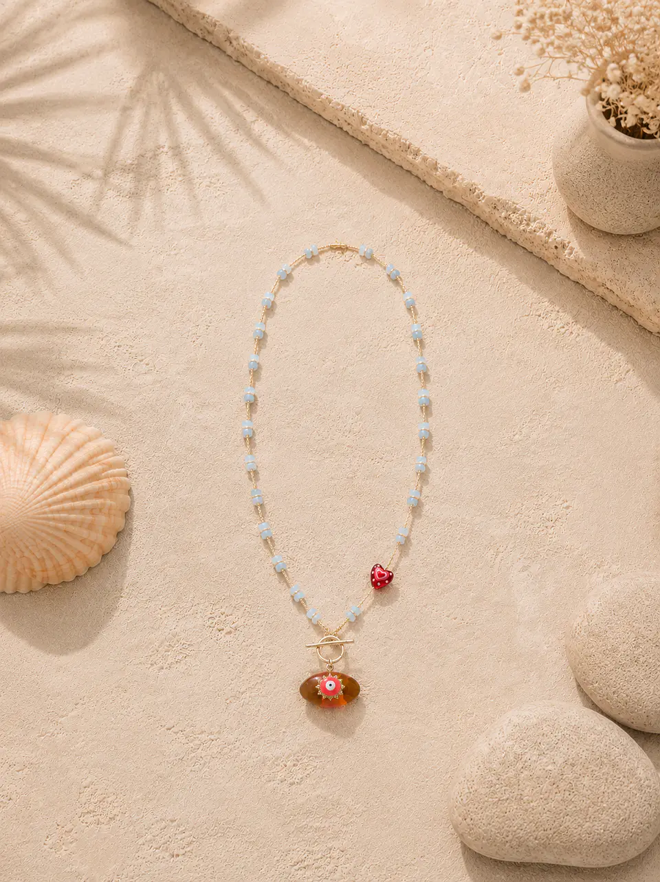 Collar Occhio d’Amore Rosa 1