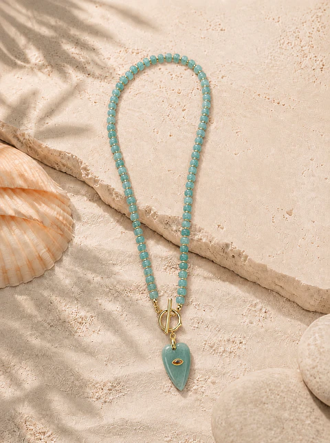 Collar Occhio Verde