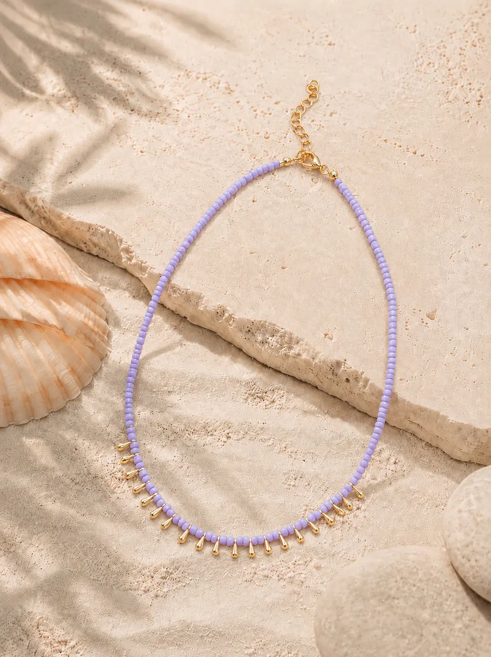 Collar Perline Lila 1