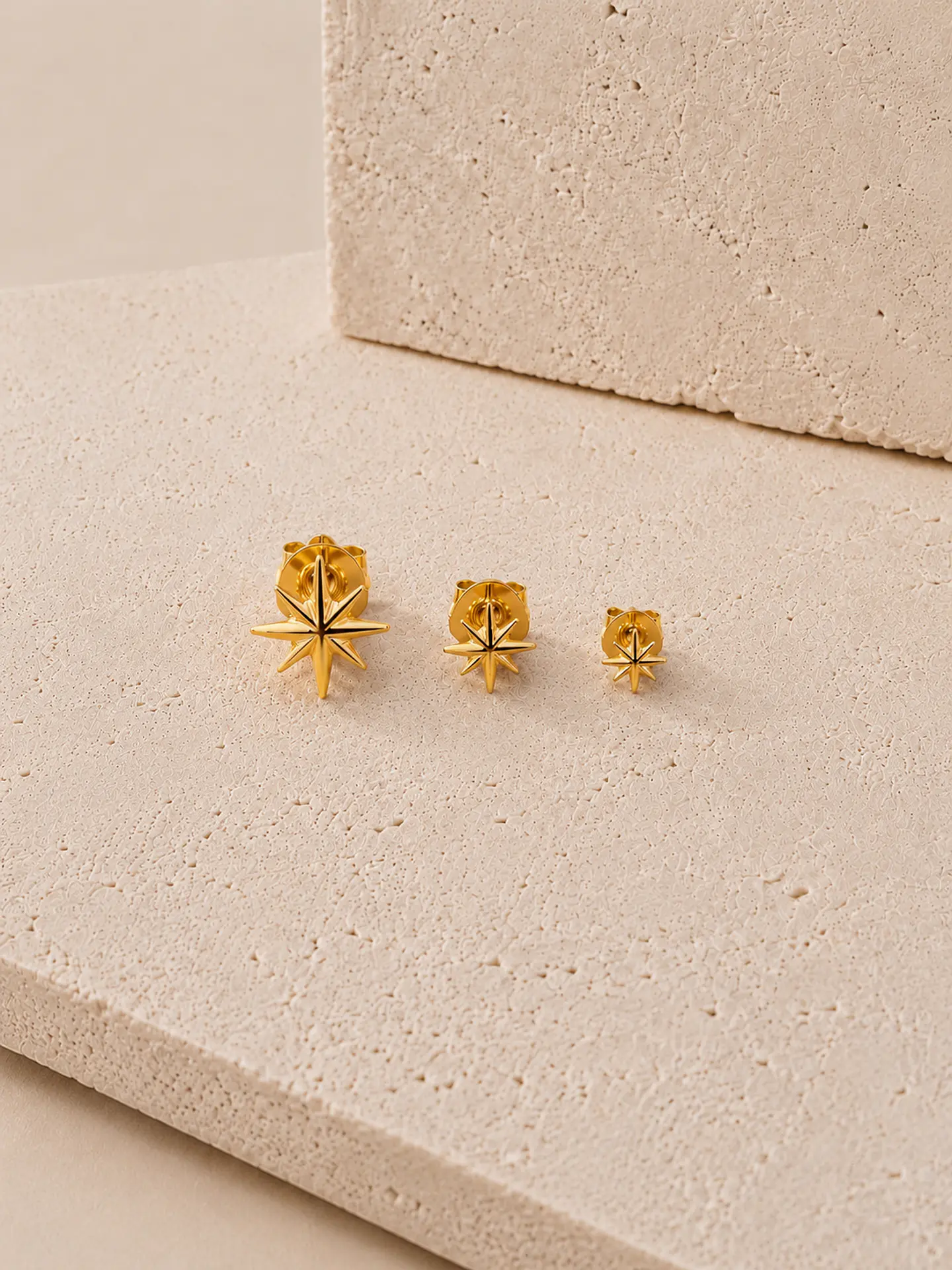 Aros Stella Nordica- Enchapado en oro 18k 1