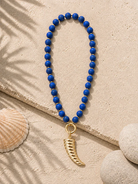 Collar Corno Blu