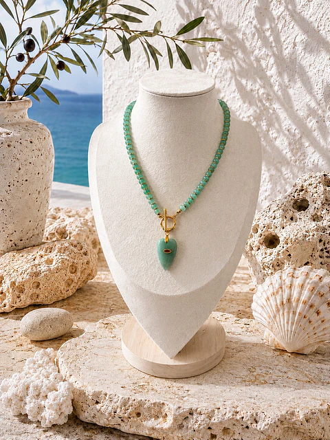 Collar Occhio Verde