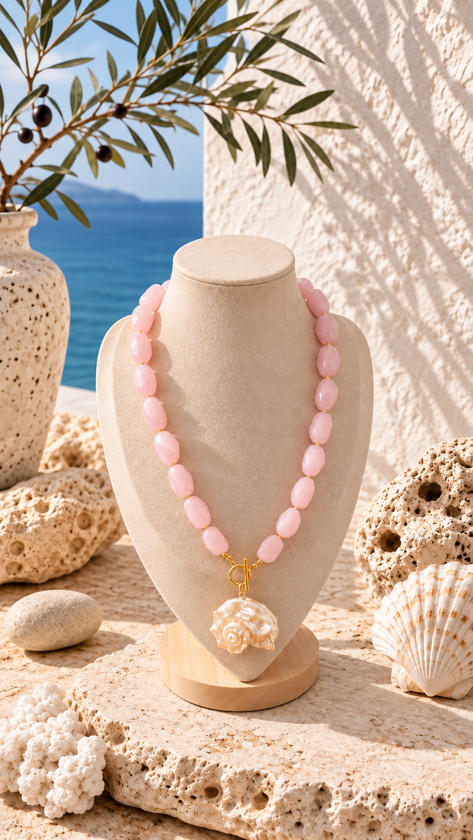 Collar Rosa Marina