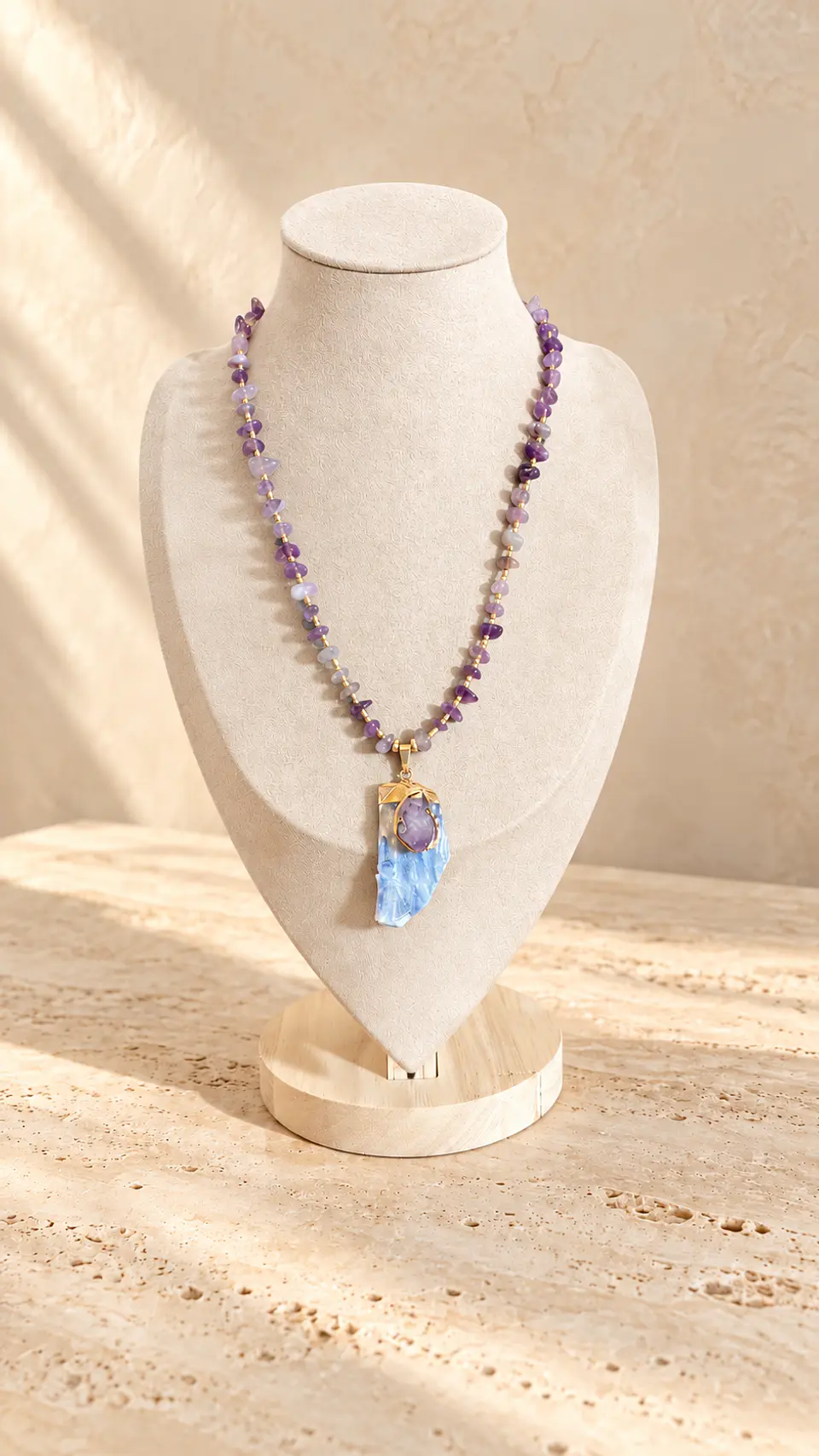 Collar Ametista Blu 1