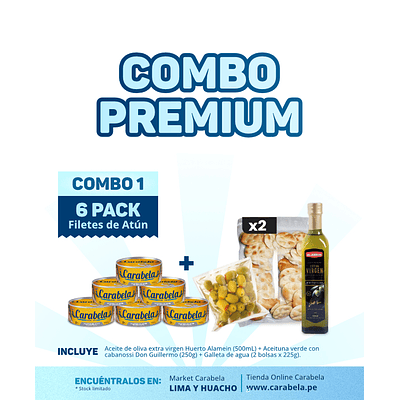 Combo Premium 1 - Pack x6