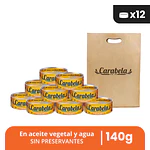 OFERTA DEL MES: Trozos de Caballa en aceite vegetal Carabela - Pack x12 + 1 lata GRATIS