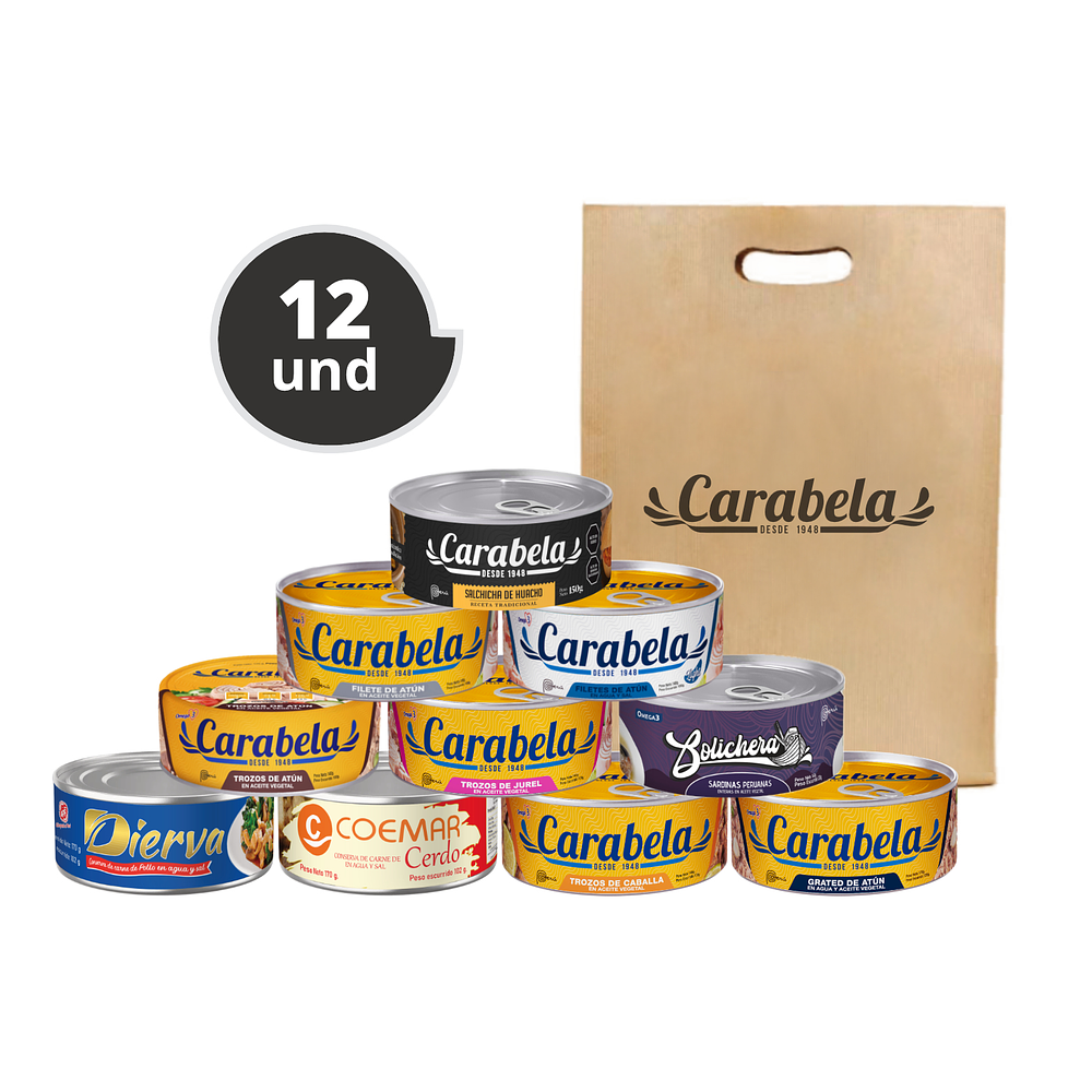 Pack de degustación (12 unidades)