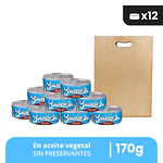 OFERTA DEL MES: Conserva de Trozos de Atún en aceite vegetal Bolichera pack X12 +1 ventresca de atún GRATIS